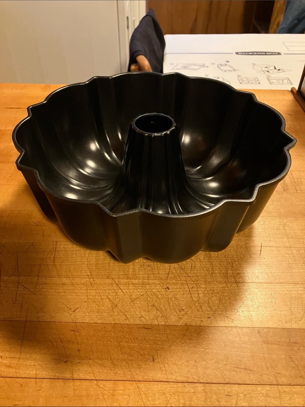 Nordic Ware Black Nonstick Bundt Cake Pan